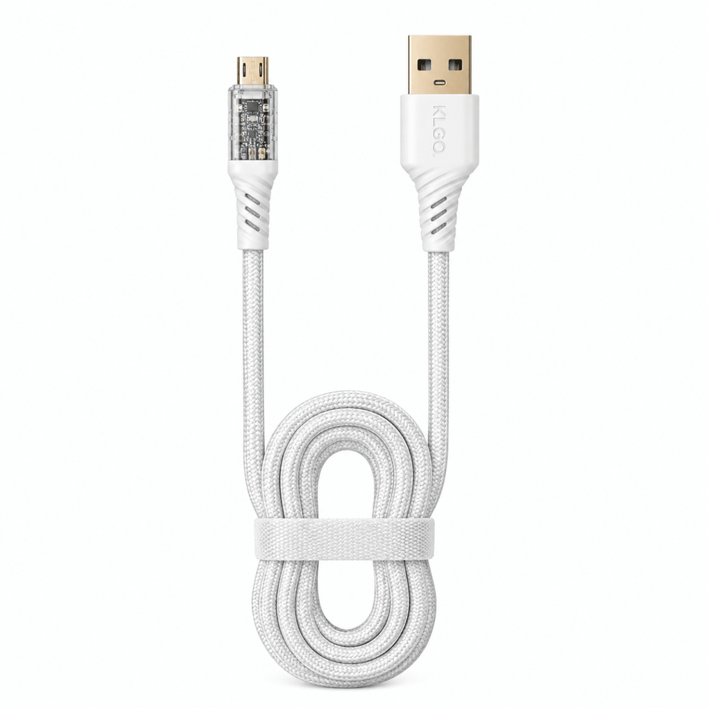 KlGo Android 20W Fast Charging Cable White [S-61] - IMS Distribution