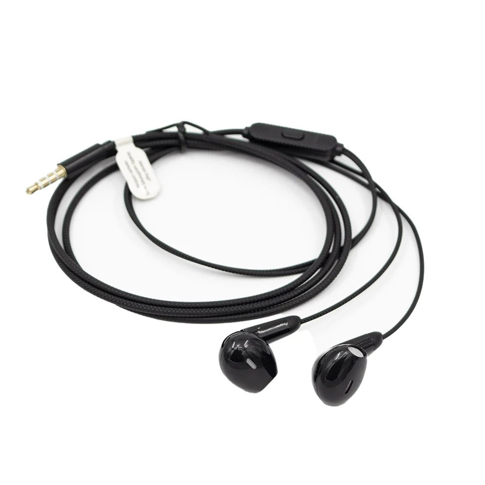 KlGo KS-65 BK Earphones – Black Wired + Mic | IMS Distribution - IMS Distribution