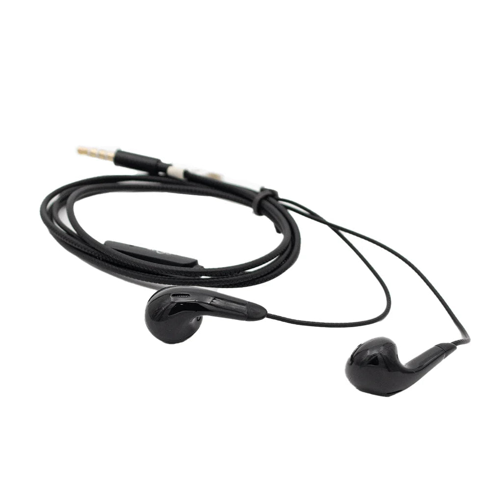 KlGo KS-65 BK Earphones – Black Wired + Mic | IMS Distribution - IMS Distribution