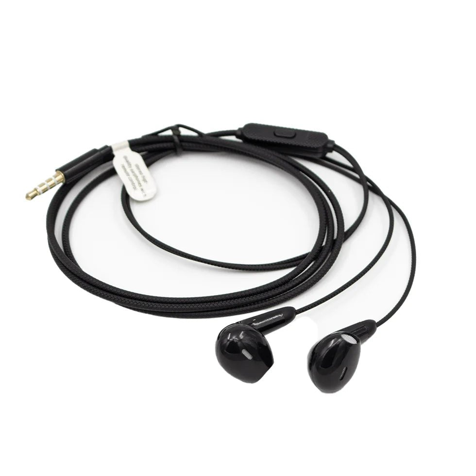 KlGo KS-65 BK Earphones – Black Wired + Mic | IMS Distribution - IMS Distribution