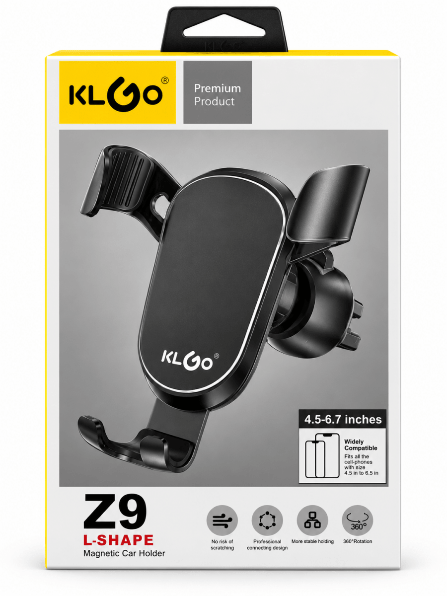 Klgo-z9 Bk Car Air Vent Gravity Phone Mount RED - IMS Distribution