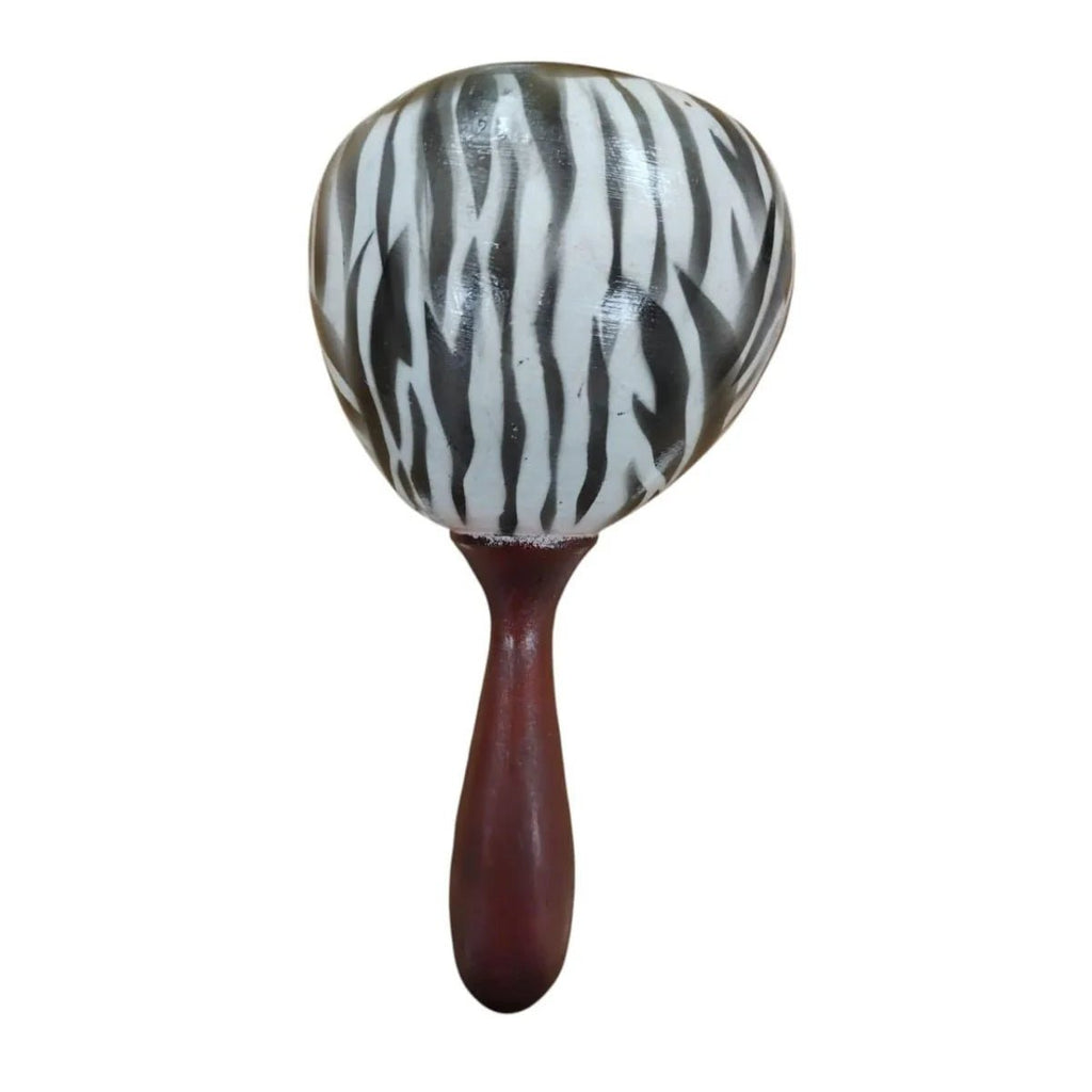 Maracas Batok 10x22 cm Motif Skin Pattern - My Store IMS Distribution