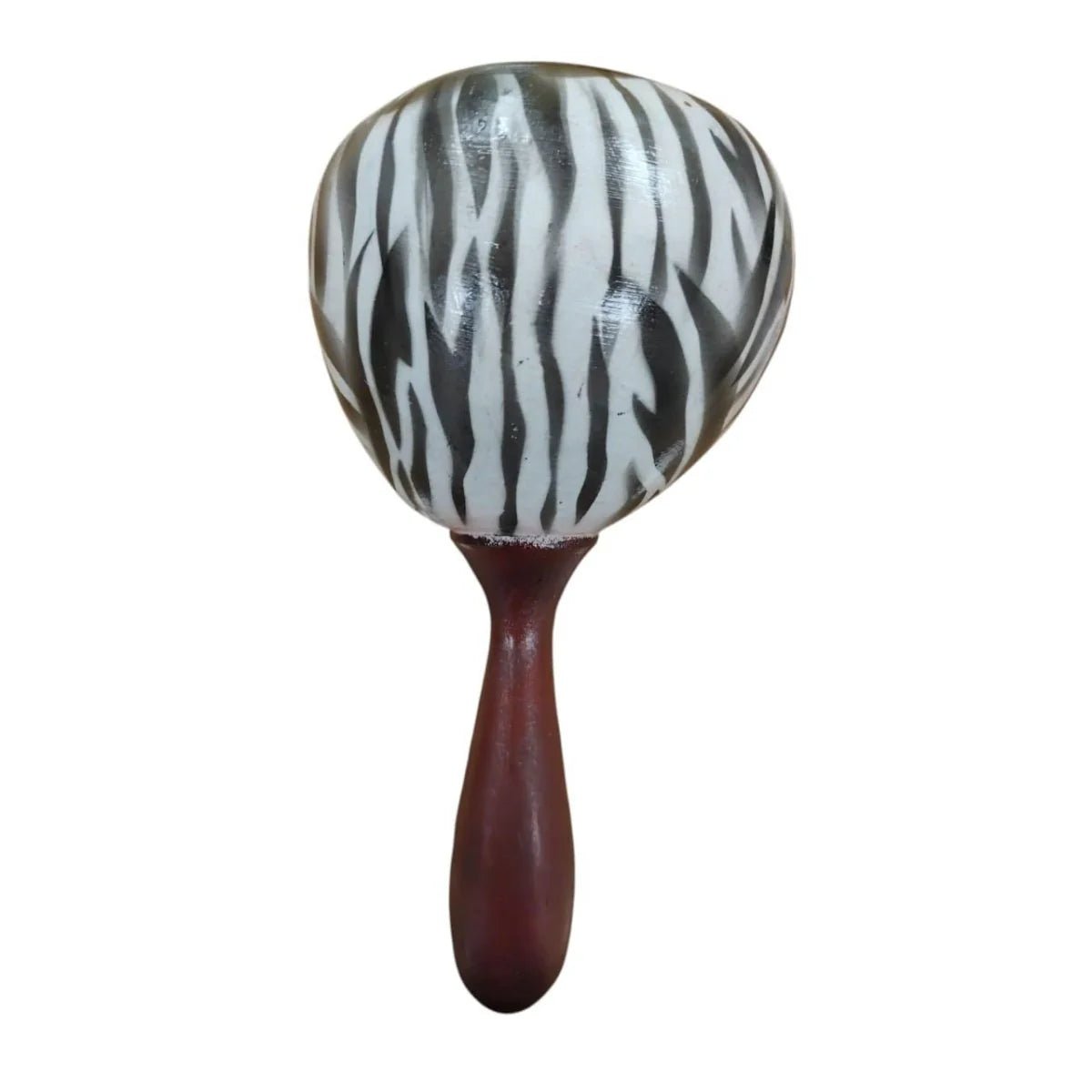 Maracas Batok 10x22 cm Motif Skin Pattern - My Store IMS Distribution