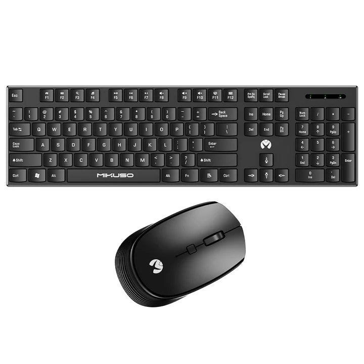 Mikuso 2.4GHz wireless mode Keymouse suite Black [KB - C026 BK] - My Store