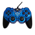 Mikuso Game Pad Double Shock Controller [GP - USB013 BK/BL] - My Store