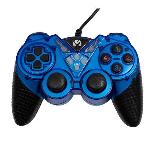 Mikuso Game Pad Double Shock Controller [GP - USB013 BK/BL] - My Store