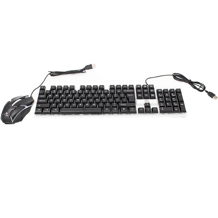 Mikuso Wired Waterproof splash design Keyboard Black [KB - C024 BK] - My Store