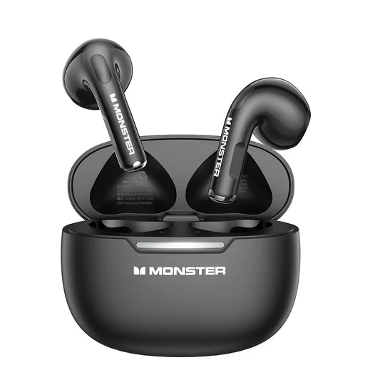 Monster N - Lite 208 Touch Control Wireless Earbuds [W33BK] - My Store