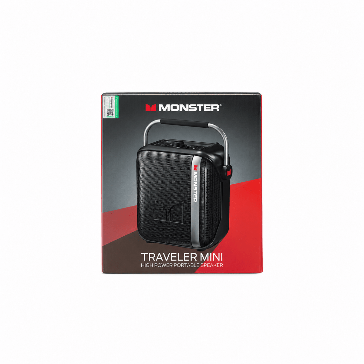Monster Traveler Mini (M184BK) Portable Bluetooth Speaker w/ Mic – IMS Distribution - IMS Distribution