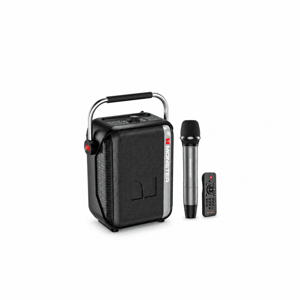 Monster Traveler Mini (M184BK) Portable Bluetooth Speaker w/ Mic – IMS Distribution - IMS Distribution