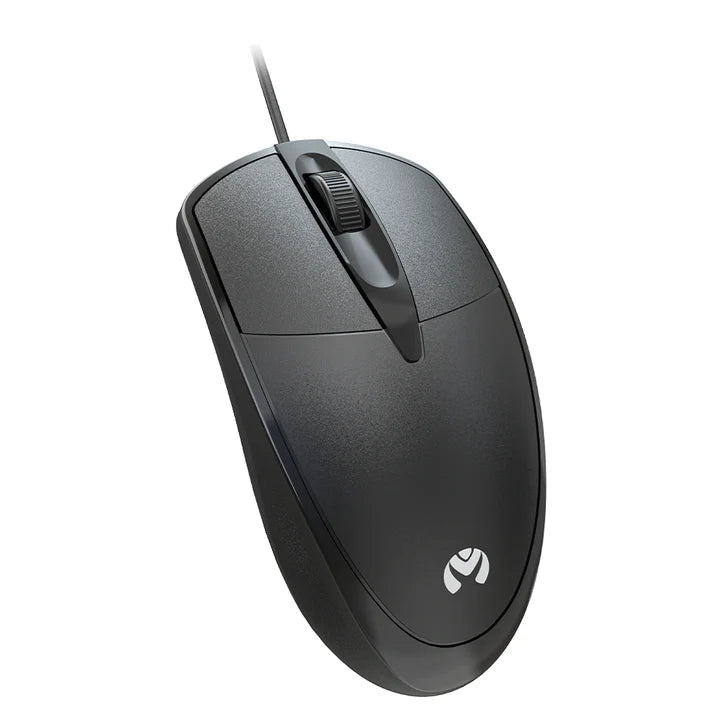 MOS - 371U BK Mikuso Wired Optical Mouse 3 Buttons + 1 Wheel Black - My Store