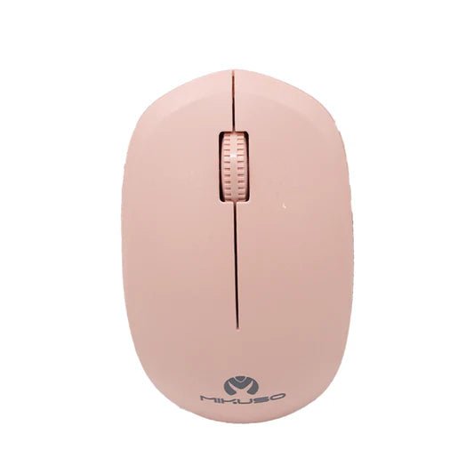 MOS - W080 PK Mikuso USBinterface Mouse Wired Pink - My Store