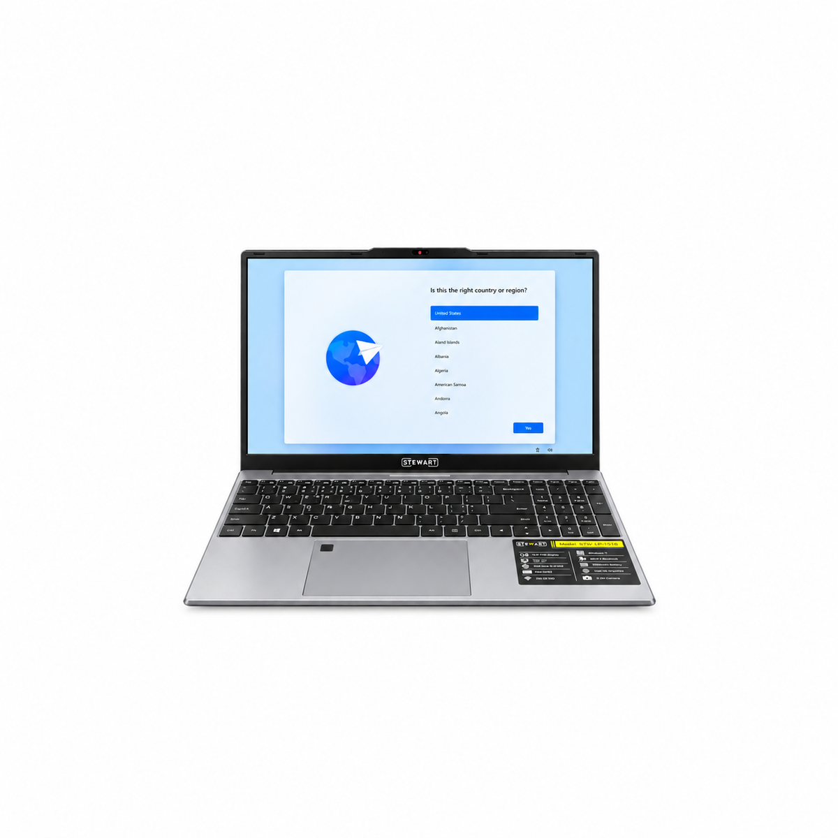 Stewart GY 15.6" Laptop – Intel® Core™ i3-6100U [STW-LP1516]