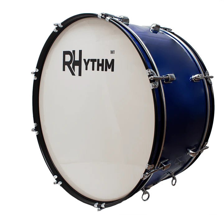 Rhythm 26X12' Marching Drum Blue [MI - NJ01 BL] - IMS Distribution