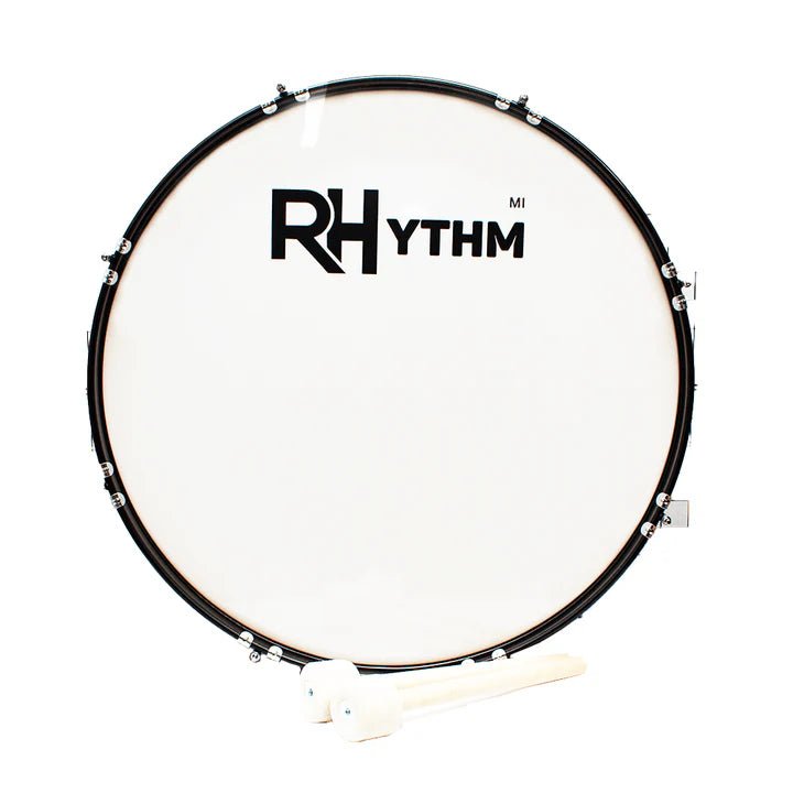 Rhythm MI - NJ01 RD Mi 26X12' Marching Drum Red - IMS Distribution