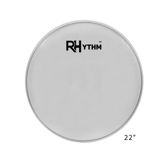 Rhythym MI 22&quot; Clear Drum Head 0.25mm - My Store