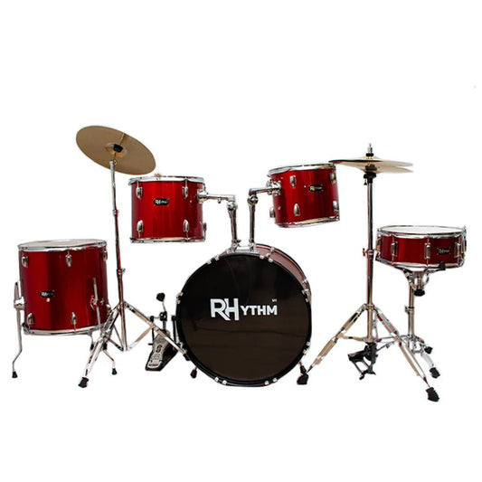 Rhythym MI 5PC Drum Set [JW22165PVC - 16 RD] - My Store
