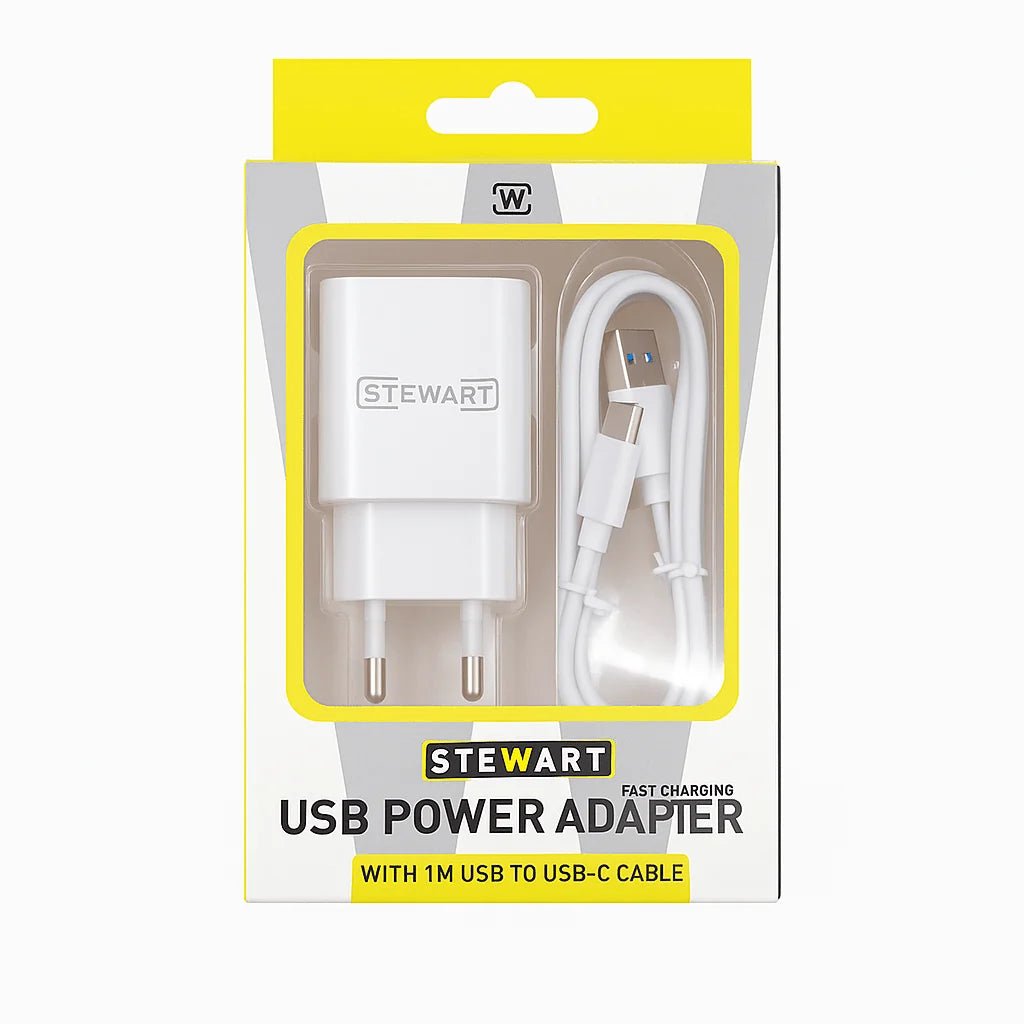 Stewart 1M USB-TYPE C Charger [STW-2PWC] - IMS Distribution