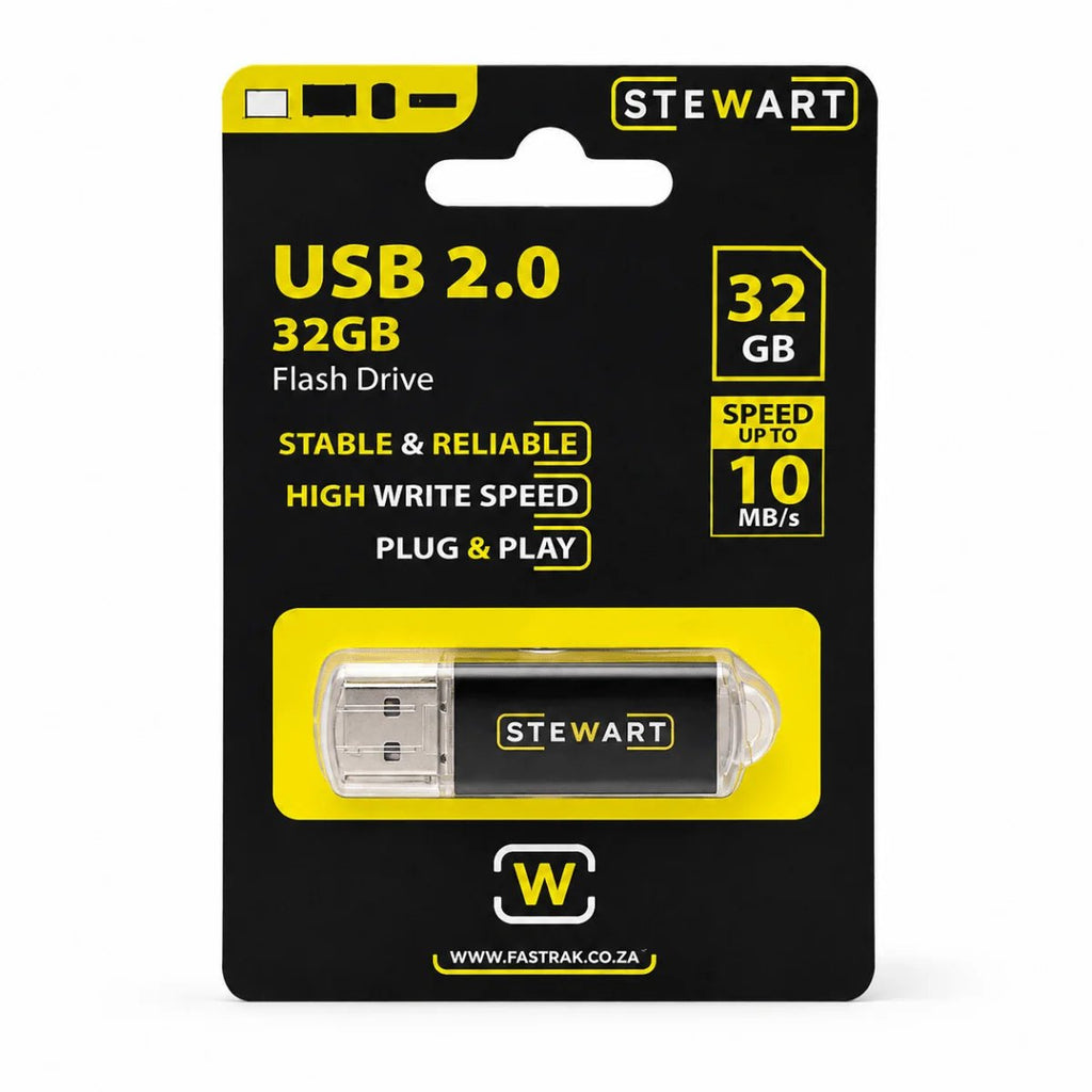 Stewart 32 GB USB Flash Drive – Reliable Storage | IMS Distribution South Africa - IMS Distribution