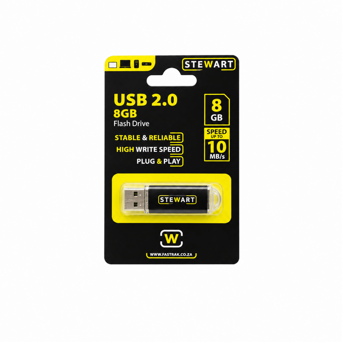 Stewart 8 GB USB Flash Drive – Compact Data Storage | IMS Distribution South Africa - IMS Distribution