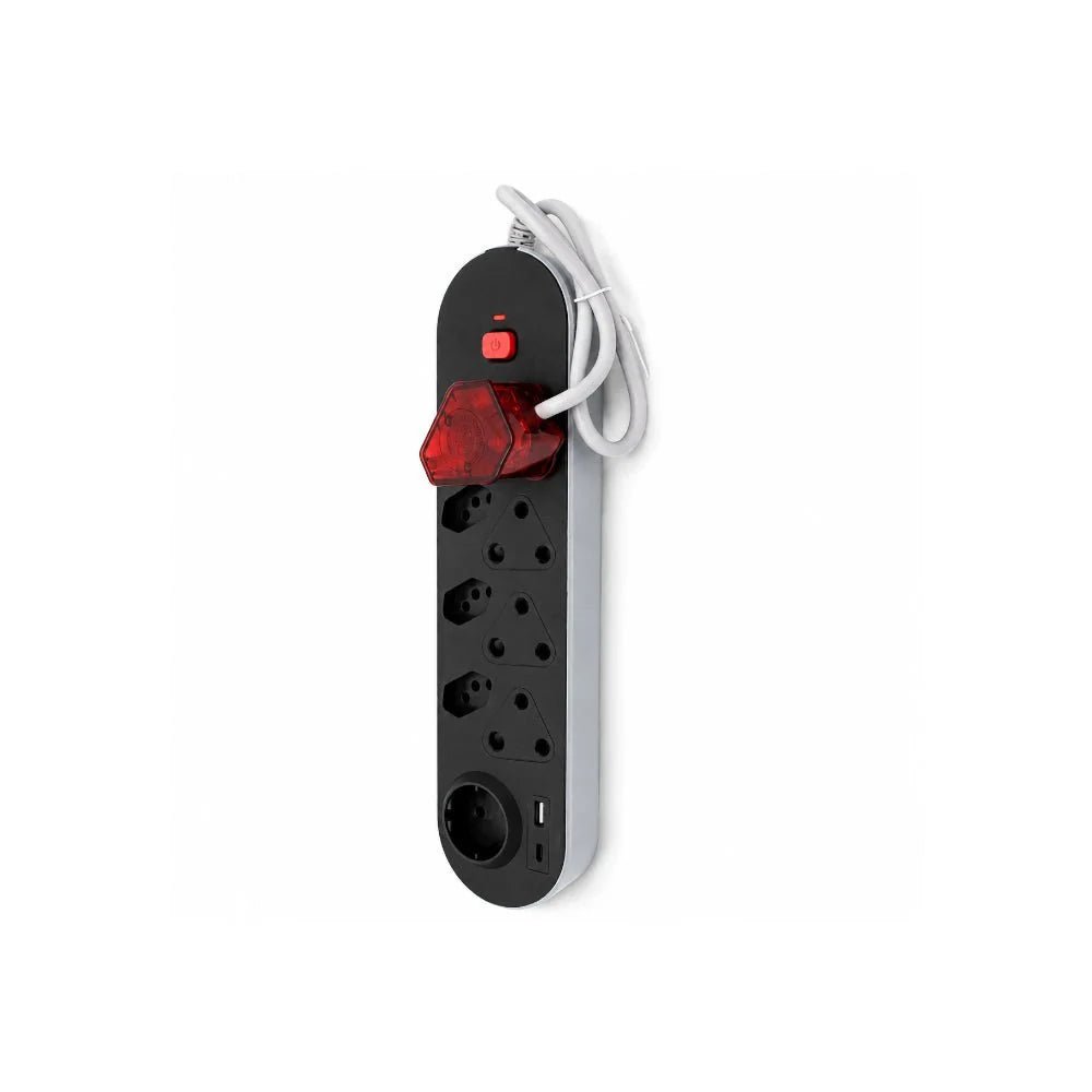 Stewart 9 Way Multiplug Sockets+USB STW-P09UW - IMS Distribution