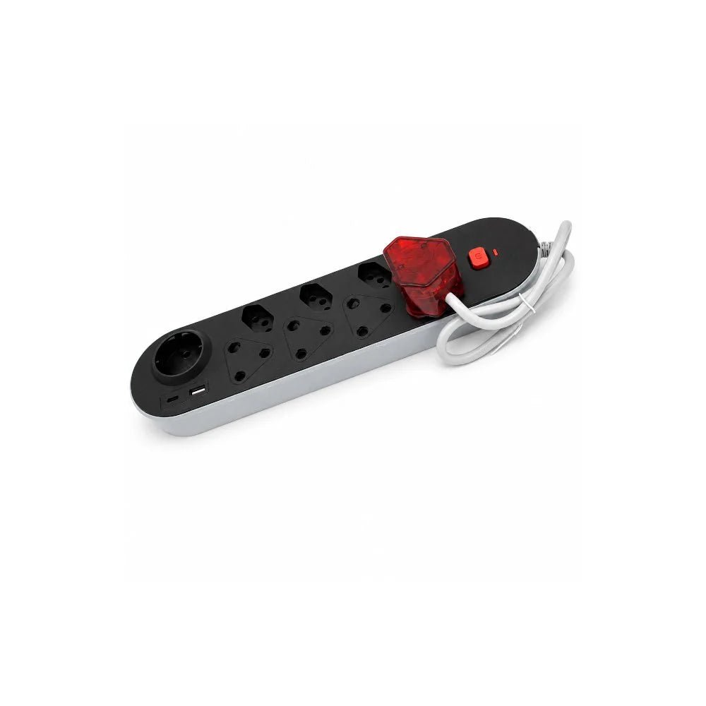 Stewart 9 Way Multiplug Sockets+USB STW-P09UW - IMS Distribution