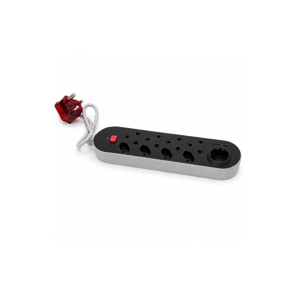 Stewart 9 Way Multiplug Sockets+USB STW-P09UW - IMS Distribution