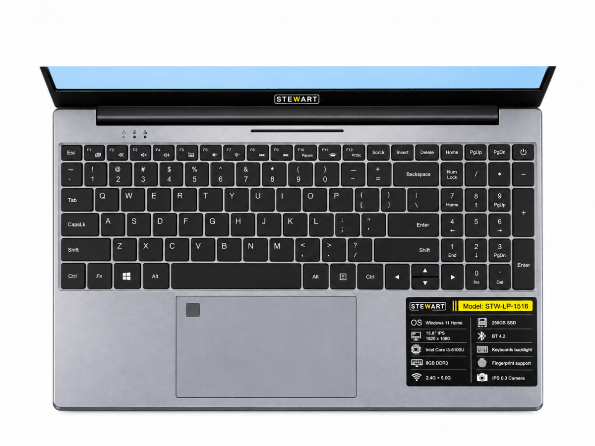 Stewart GY 15.6" Laptop – Intel® Core™ i3-6100U [STW-LP1516] - IMS Distribution