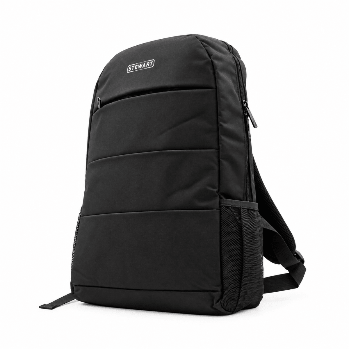 Stewart STW-014 BK 15.6″ Laptop Backpack – Padded Sleeve, Sleek Black | IMS Distribution - IMS Distribution