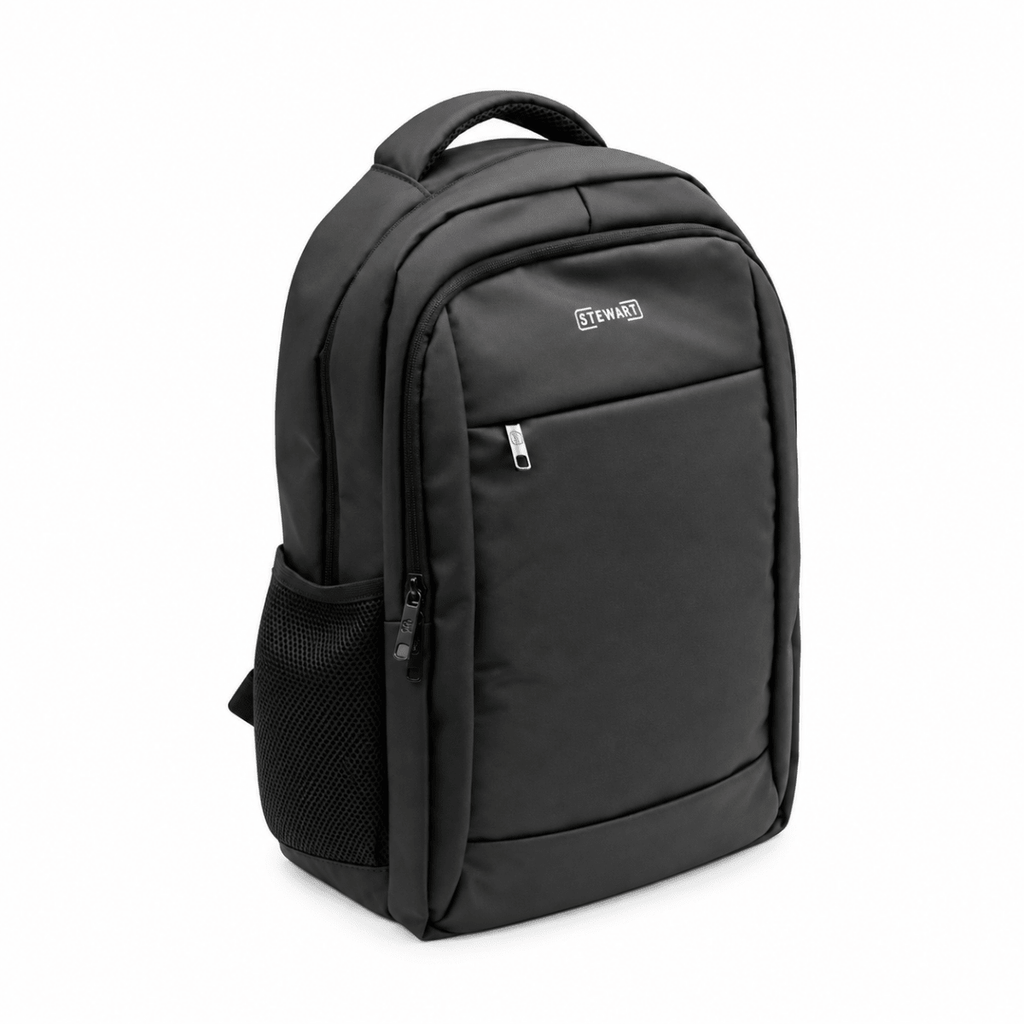 Stewart STW-1713 BK 15.6″ Laptop Backpack – Padded Sleeve, Professional Design - IMS Distribution