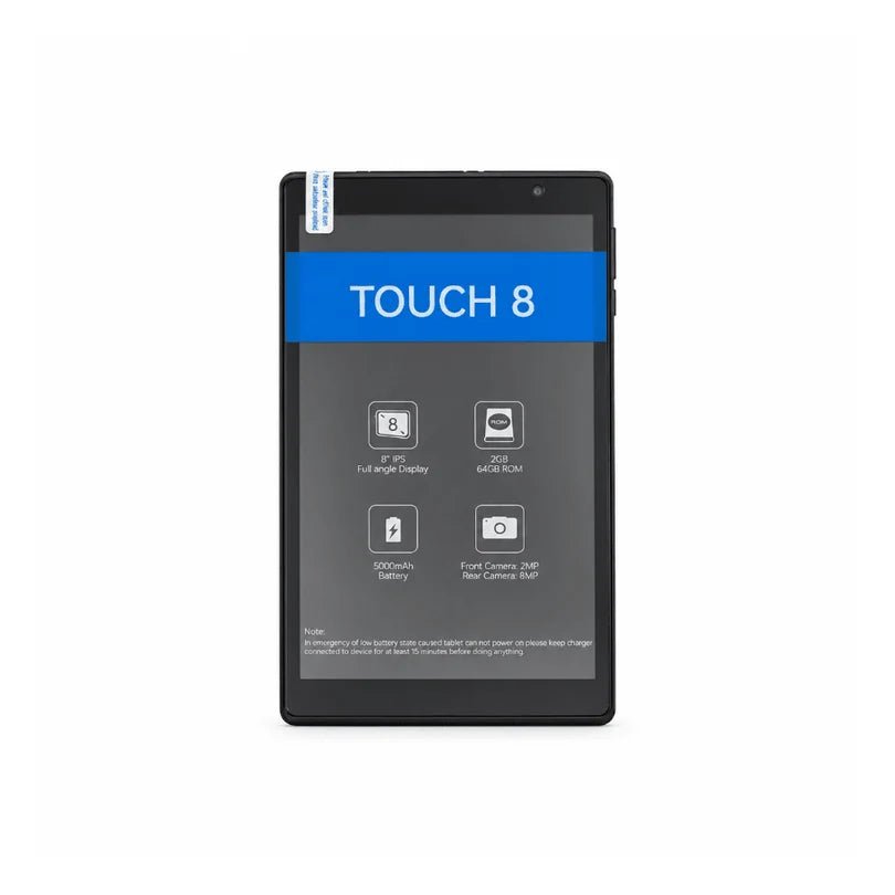 Stewart STW-L8 BK 8″ Android 13 Tablet – 2GB/64GB Black | IMS Distribution - IMS Distribution