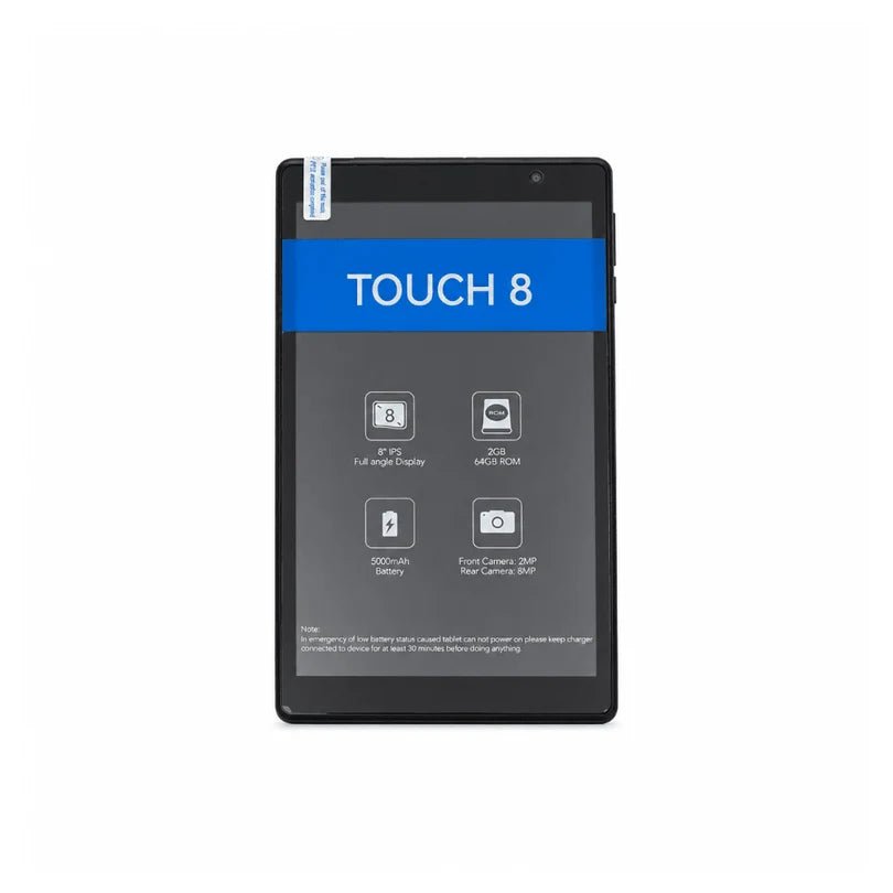 Stewart STW-L8 BK 8″ Android 13 Tablet – 2GB/64GB Black | IMS Distribution - IMS Distribution