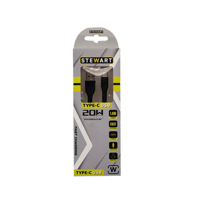 Stewart Type - C Fast Charging Cable [CUSBAMTC/1.8M] - My Store