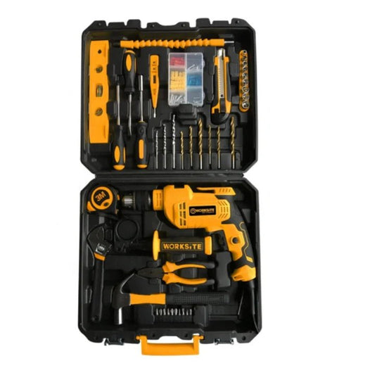 WorkSite 102Pcs 710W Electric Impact Drill Kit [EID448 - KIT] - My Store