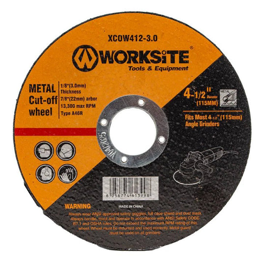 WorkSite 115mm Grinding Wheel [XCOW412] - My Store