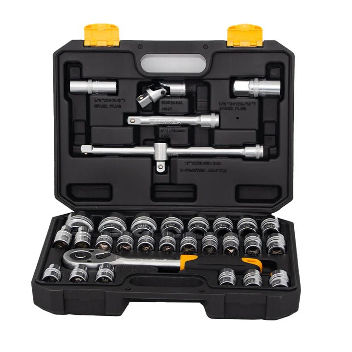 WorkSite 32Pcs 1/2'' Dr Socket Set [WT8054] - My Store