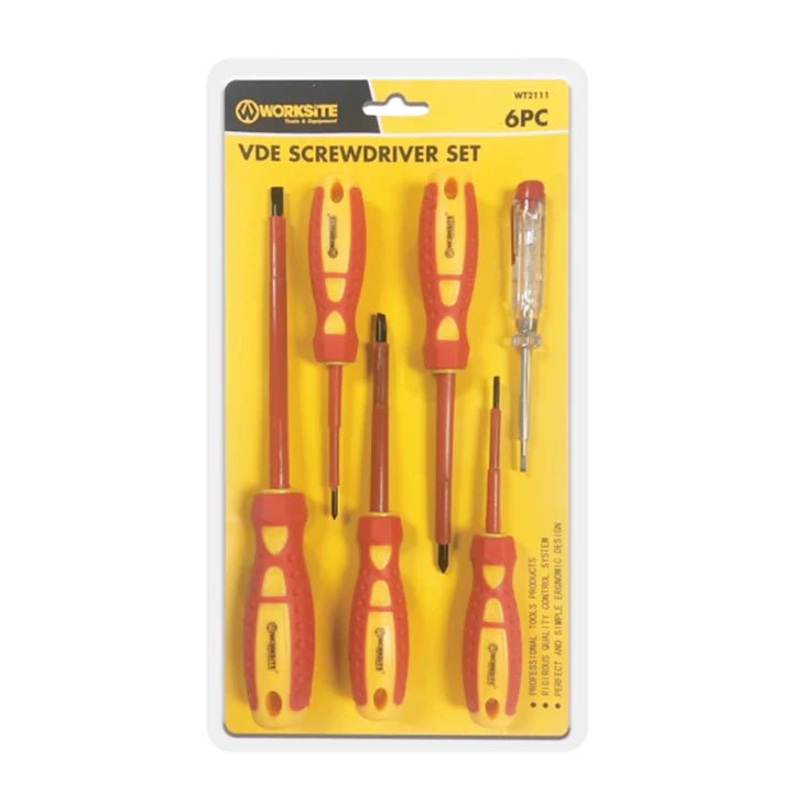 WorkSite 6pcs Screwdriver Set [WT2111] - My Store