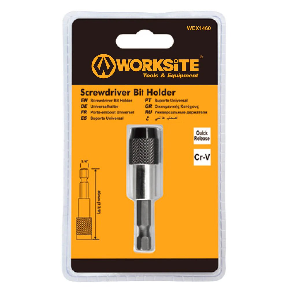 WorkSite Screwdriver bit holder [WEX660] - My Store