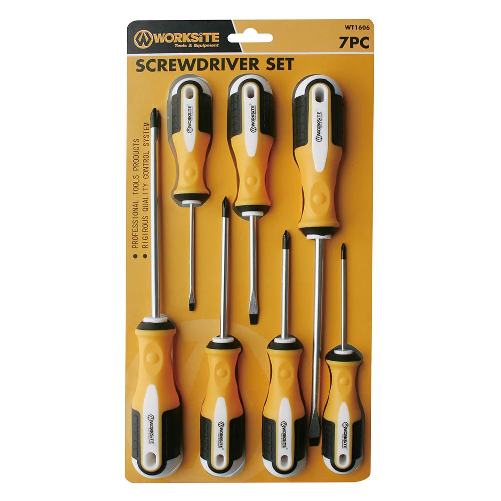 WT1606 WorkSite 7Pcs Screwdriver Set - My Store