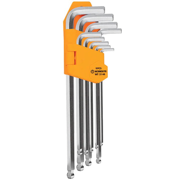 WT2148 WorkSite 9Pcs Ball Point Hex Key Set - My Store