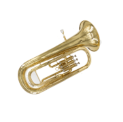 YWEP - 128 3 Piston Euphonium Lacquer - My Store